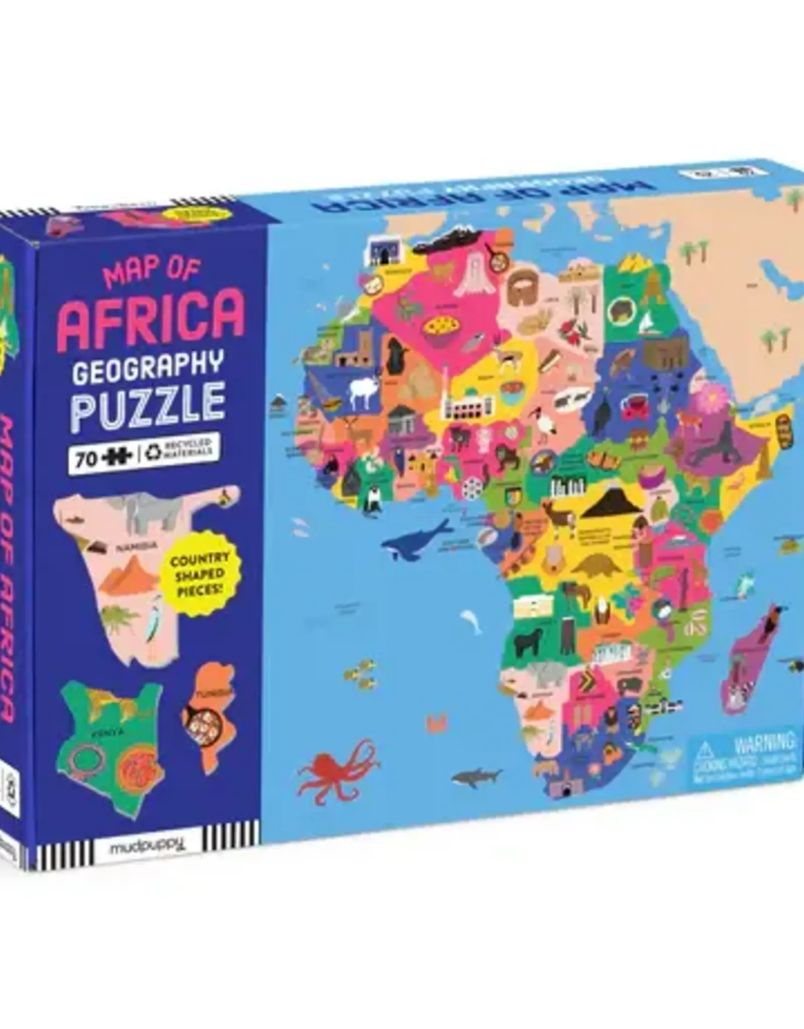 Chronicle Books 70pc Puzzle: Map of Africa