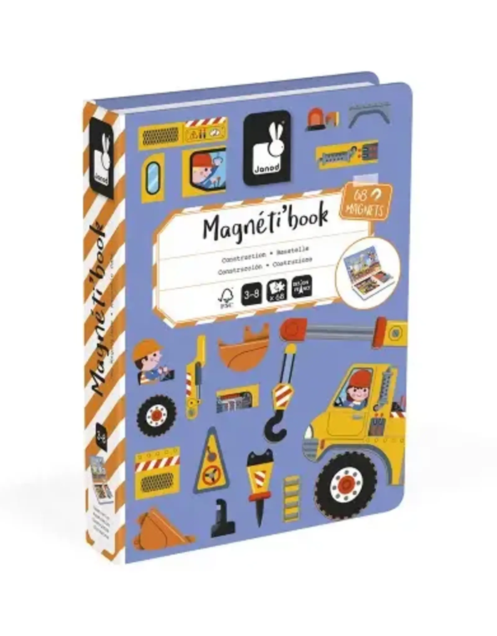 Janod Magnetibook Construction