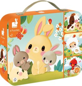Janod Progressive Puzzles: Farm Animals