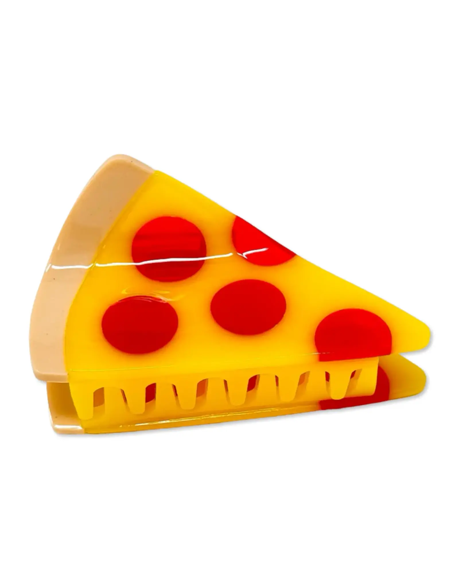 Jenny Lemons Midi Hair Claw Clip: Pizza