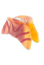 Jenny Lemons Mini Hair Claw Clip: Croissant