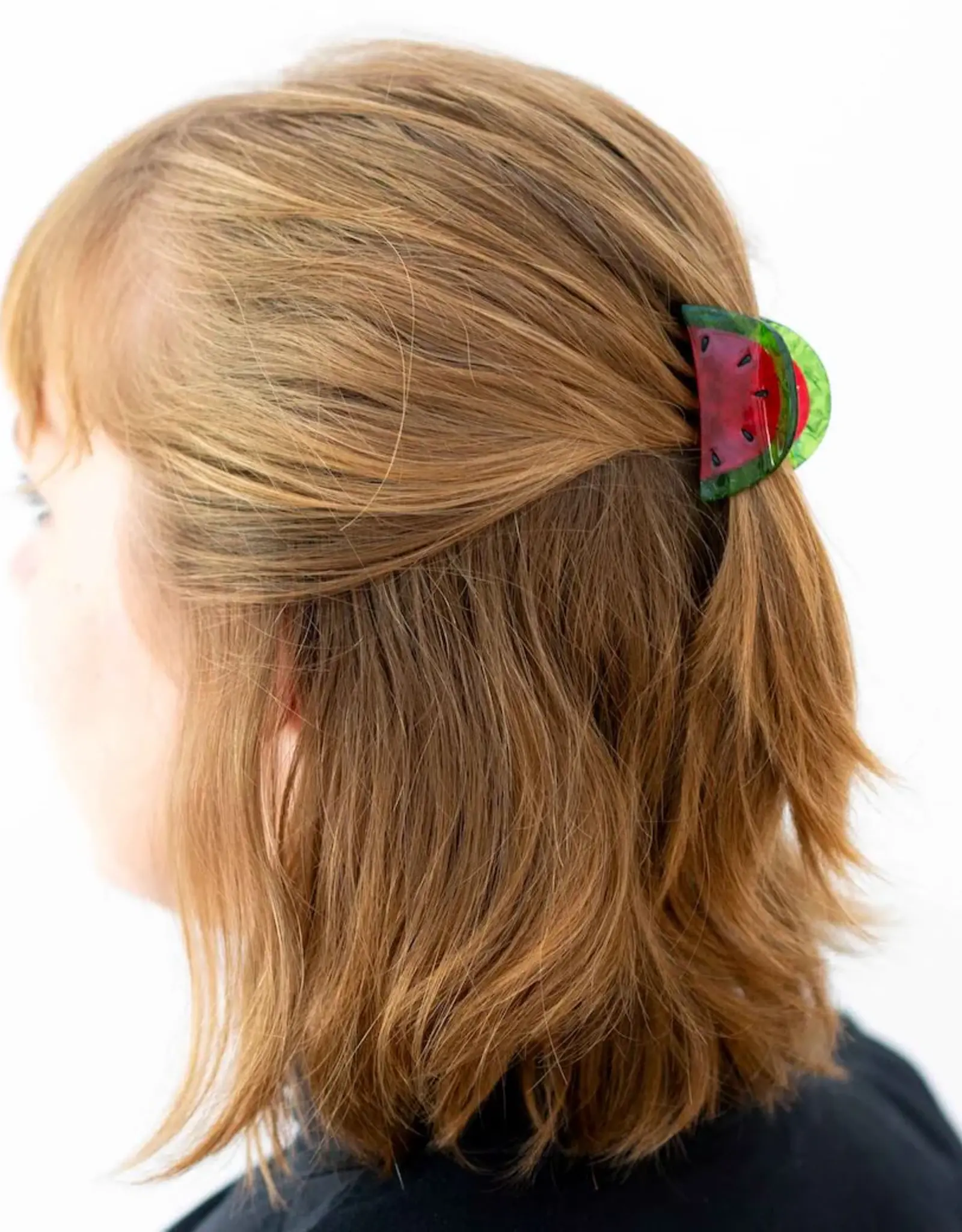 Jenny Lemons Mini Hair Claw Clip: Watermelon