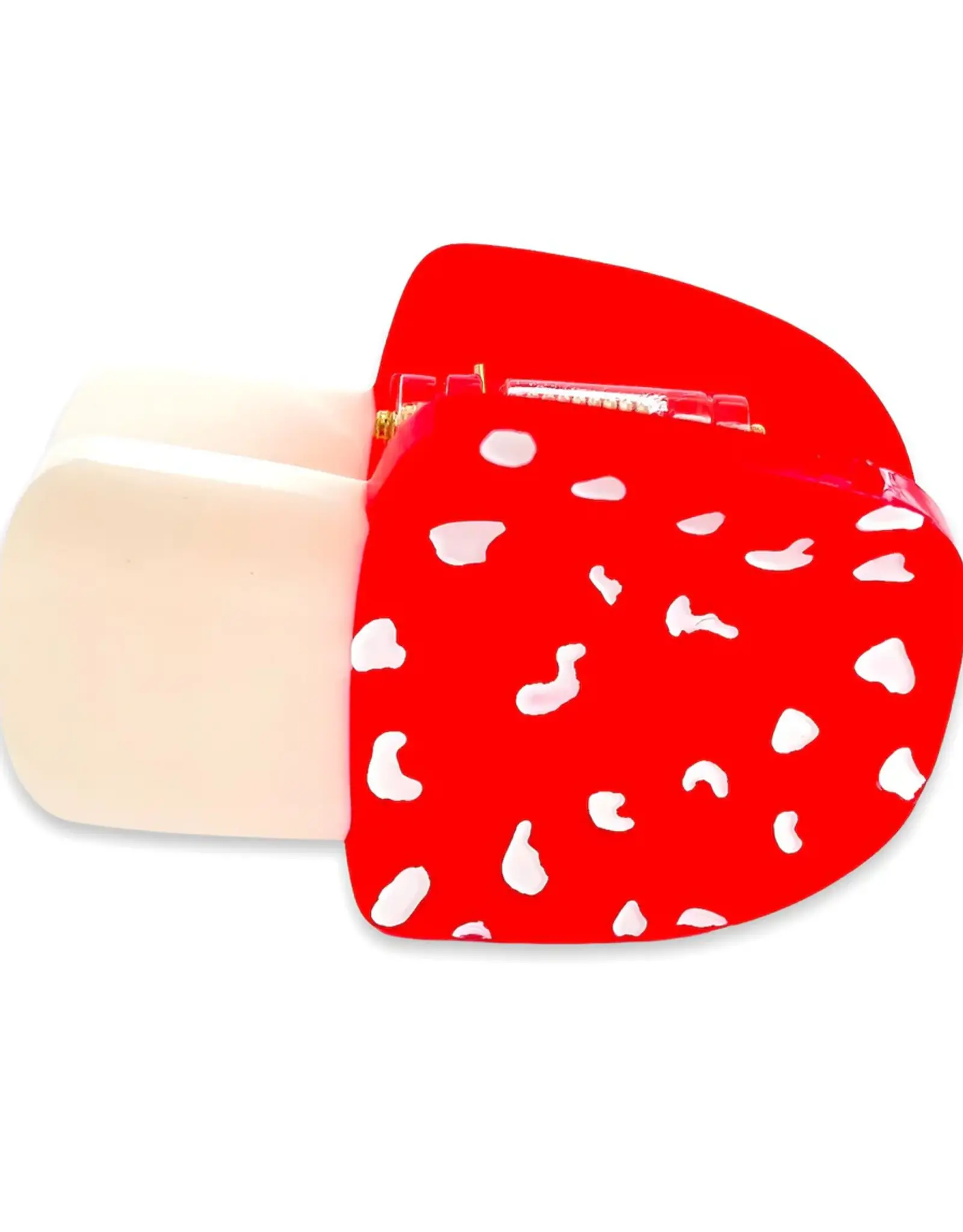 Jenny Lemons Mini Hair Claw Clip: Mushroom