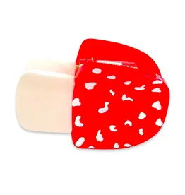 Jenny Lemons Mini Hair Claw Clip: Mushroom