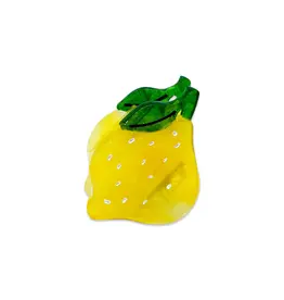 Jenny Lemons Mini Hair Claw Clip: Lemon
