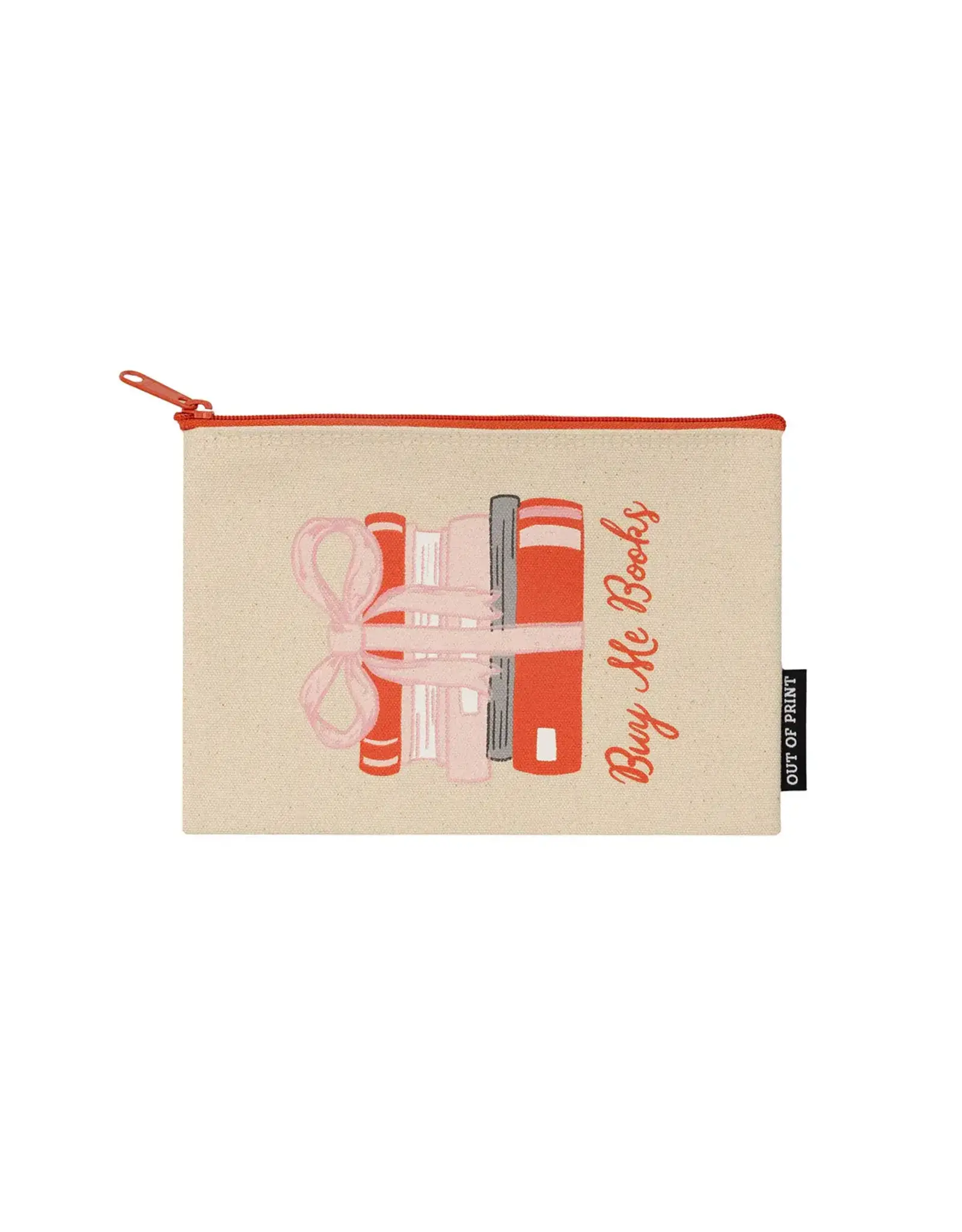 Out of Print Pouch: Buy Me A Book