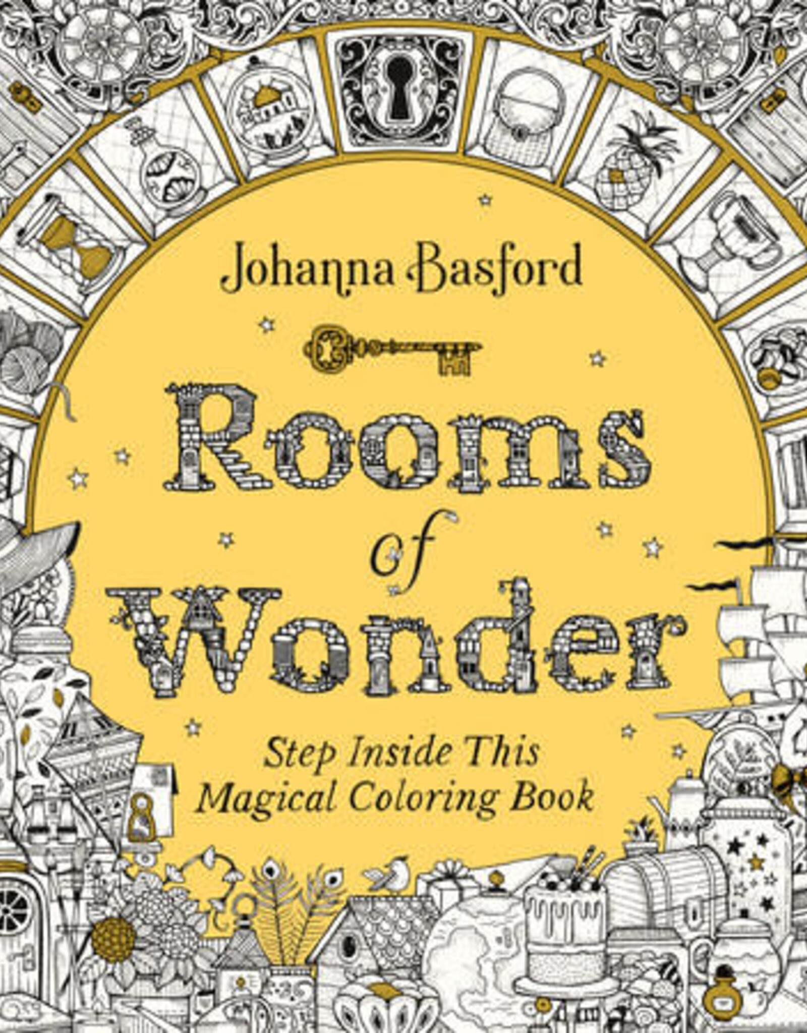 Random House/Penguin Coloring Book: Rooms of Wonder