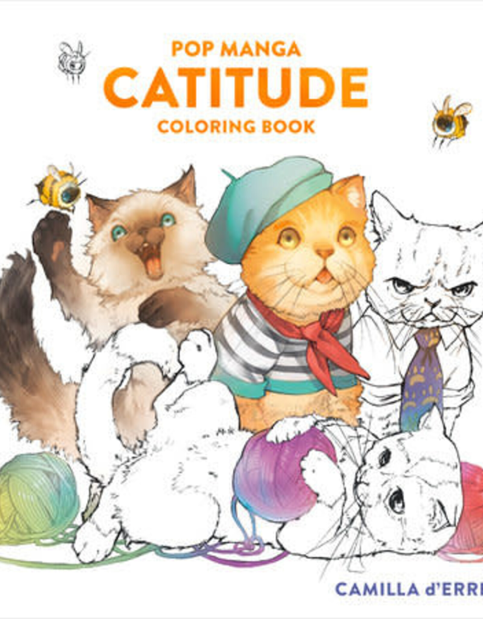 Random House/Penguin Coloring Book: Pop Manga Catitude