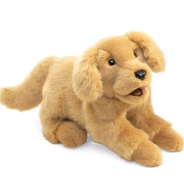 Folkmanis Puppet: Golden Retriever Puppy