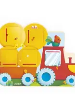 Janod Farm Seek-and-Find Tractor