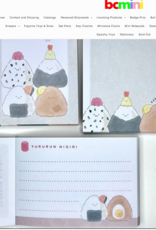 bcmini Mini Note Pad:Rice Ball Buddy