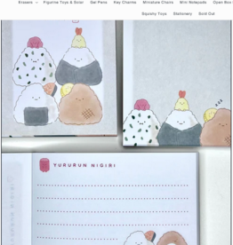 bcmini Mini Note Pad:Rice Ball Buddy