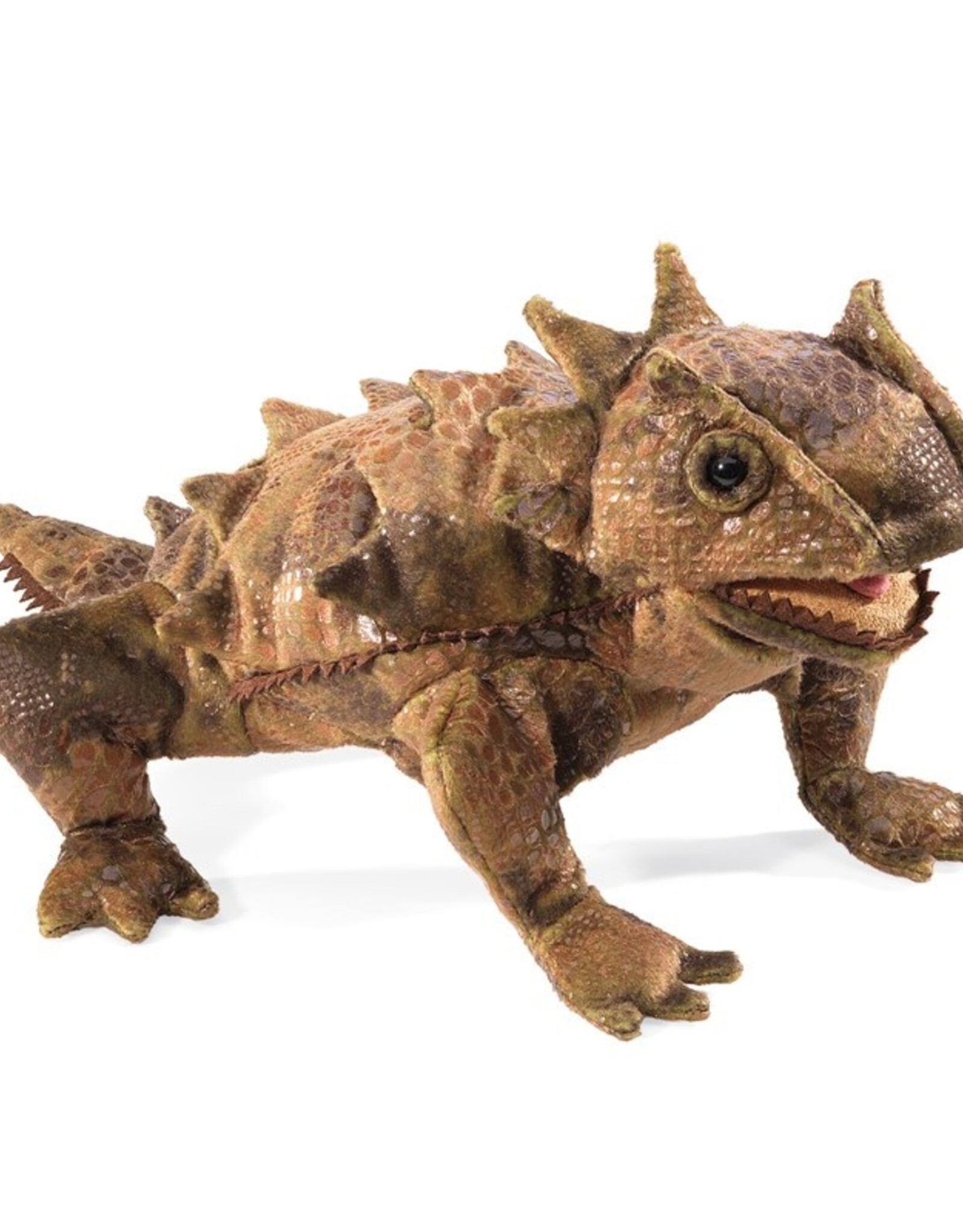 Folkmanis Puppet: Horned Lizard