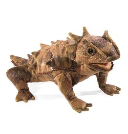 Folkmanis Puppet: Horned Lizard