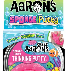 Crazy Aaron's Putty World 4" Tin: Sponge Putty
