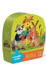 Crocodile Creek 12 Pc Mini Puzzle: Flower Power