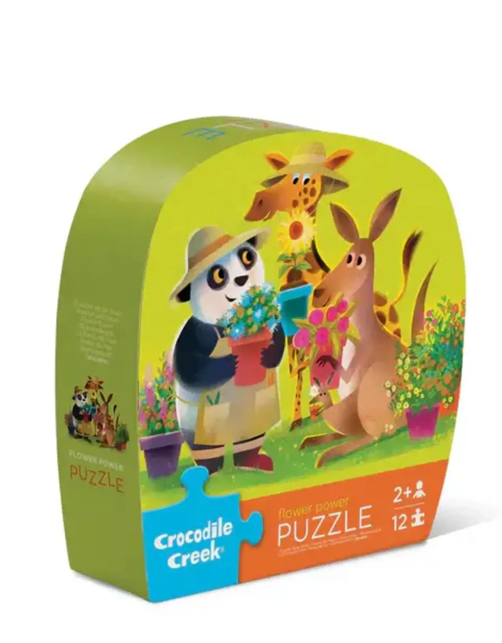 Crocodile Creek 12 Pc Mini Puzzle: Flower Power