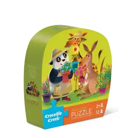 Crocodile Creek 12 Pc Mini Puzzle: Flower Power