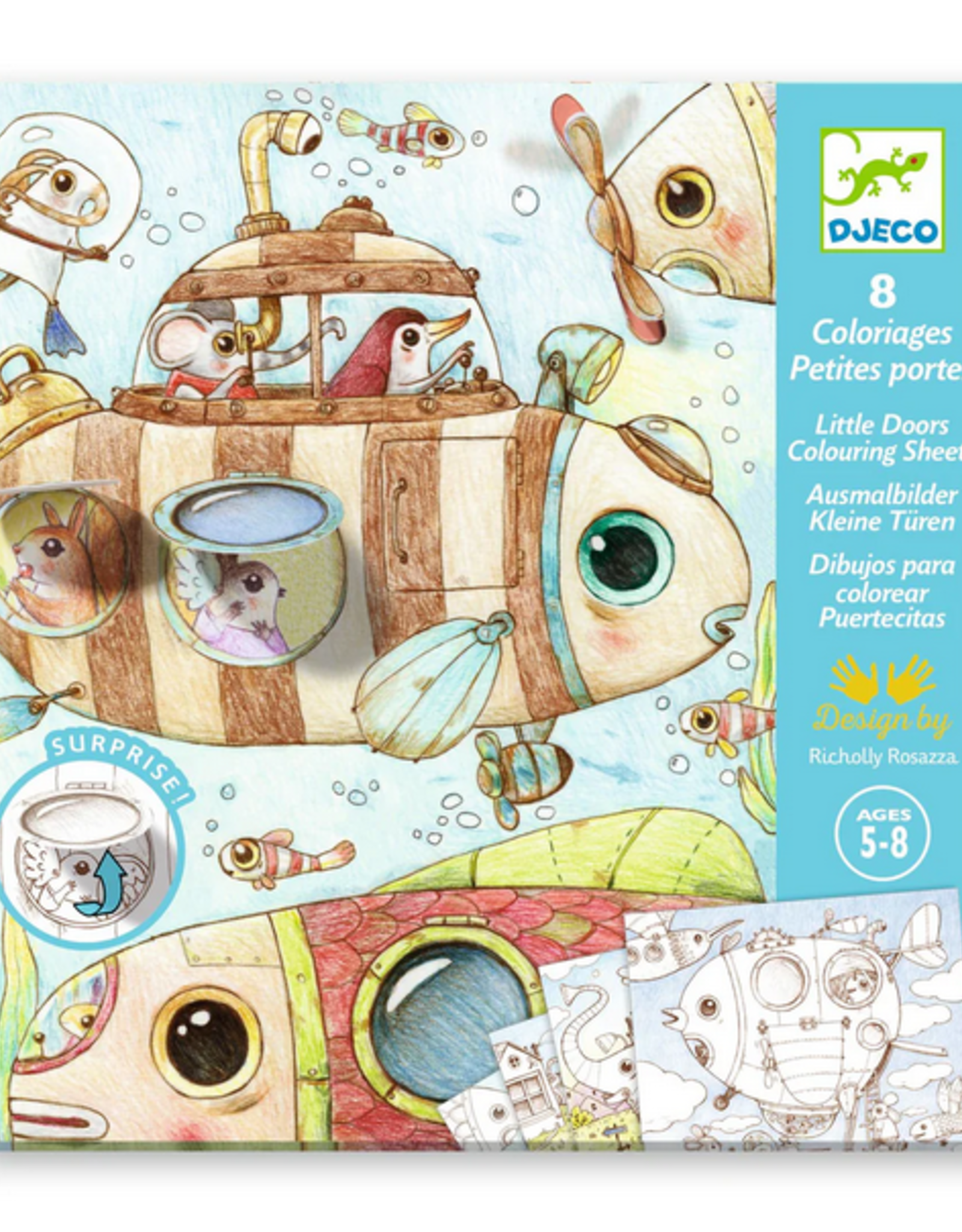 Djeco PG Coloring Malo’s Trip