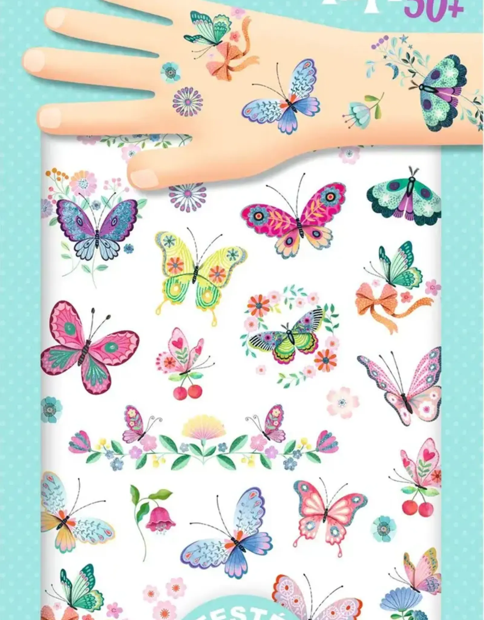 Djeco Tattoos Dream Butterflies