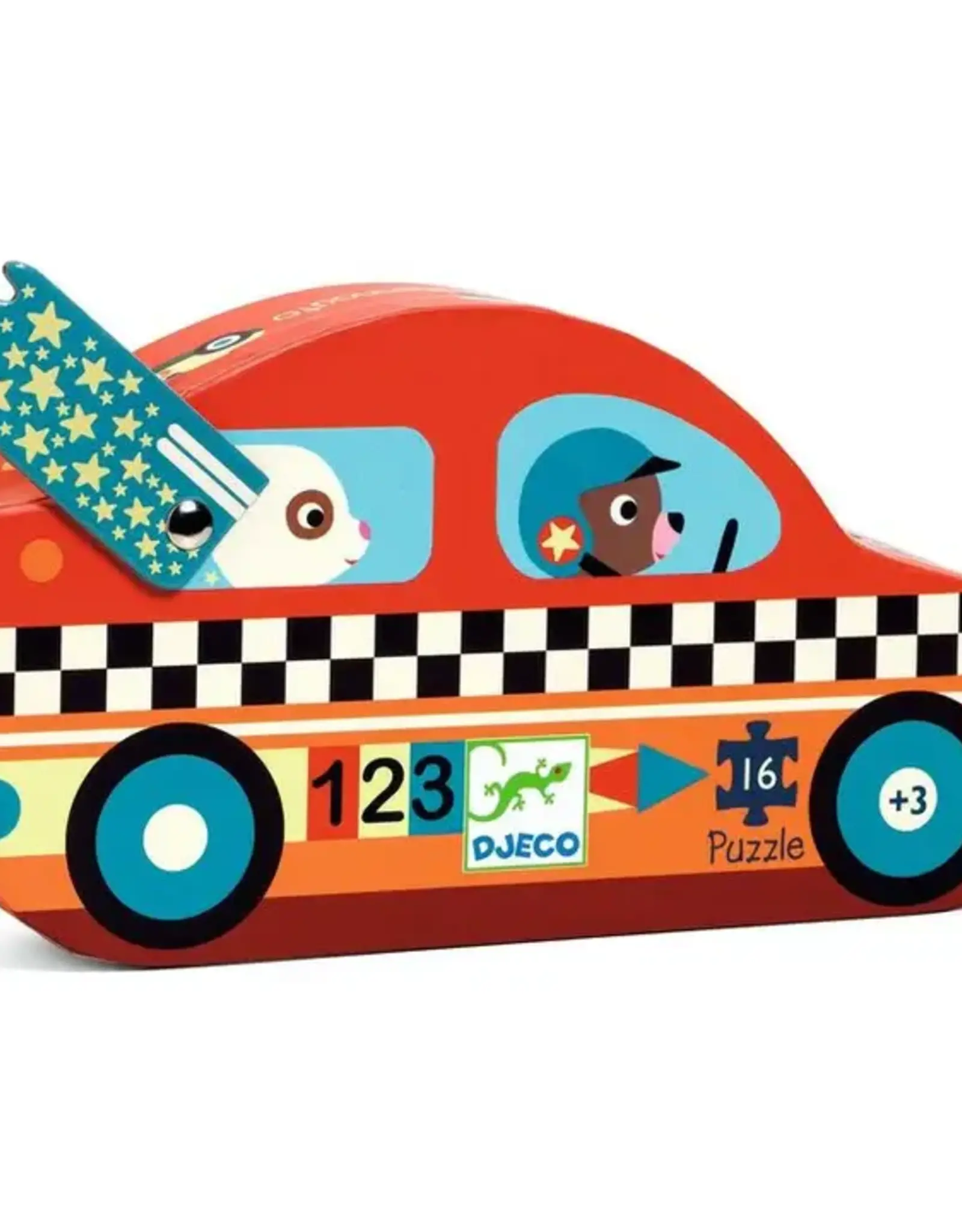Djeco Puzzle: Mini The Racing Car
