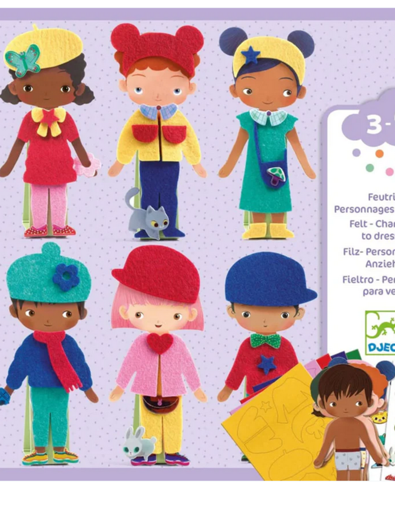 Djeco LPA Felt Dress-Up