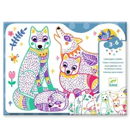 Djeco PG Forest Families Coloring