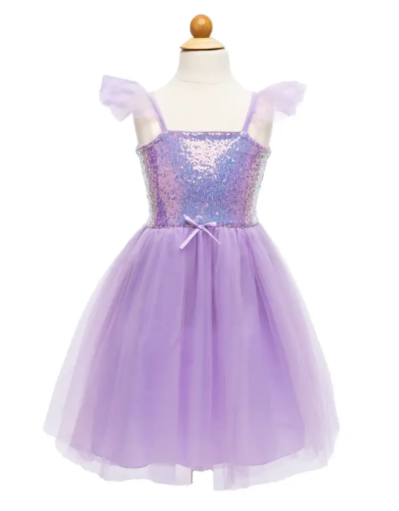 Creative Education Sequins Princess Dress, Lilac, Size 3-4