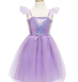 Creative Education Sequins Princess Dress, Lilac, Size 3-4