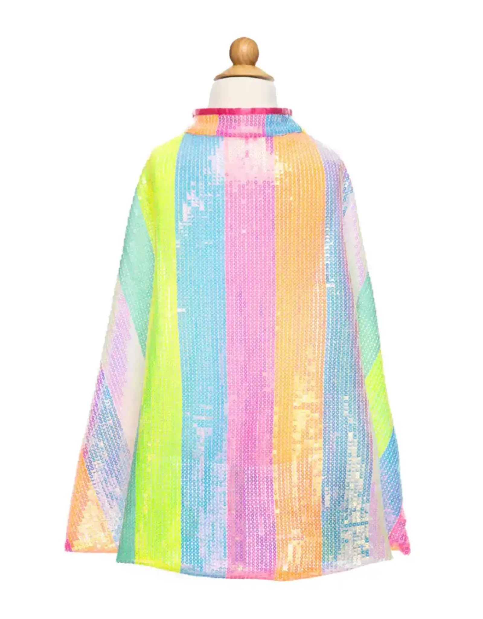 Creative Education Stripy Sequins Cape, Size 4-6