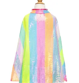 Creative Education Stripy Sequins Cape, Size 4-6