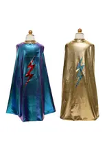 Creative Education Rev Blue Lightning Holographic Cape, Size 5-6