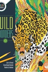 Mindware Color By Number, Wild Wonders: Book 1