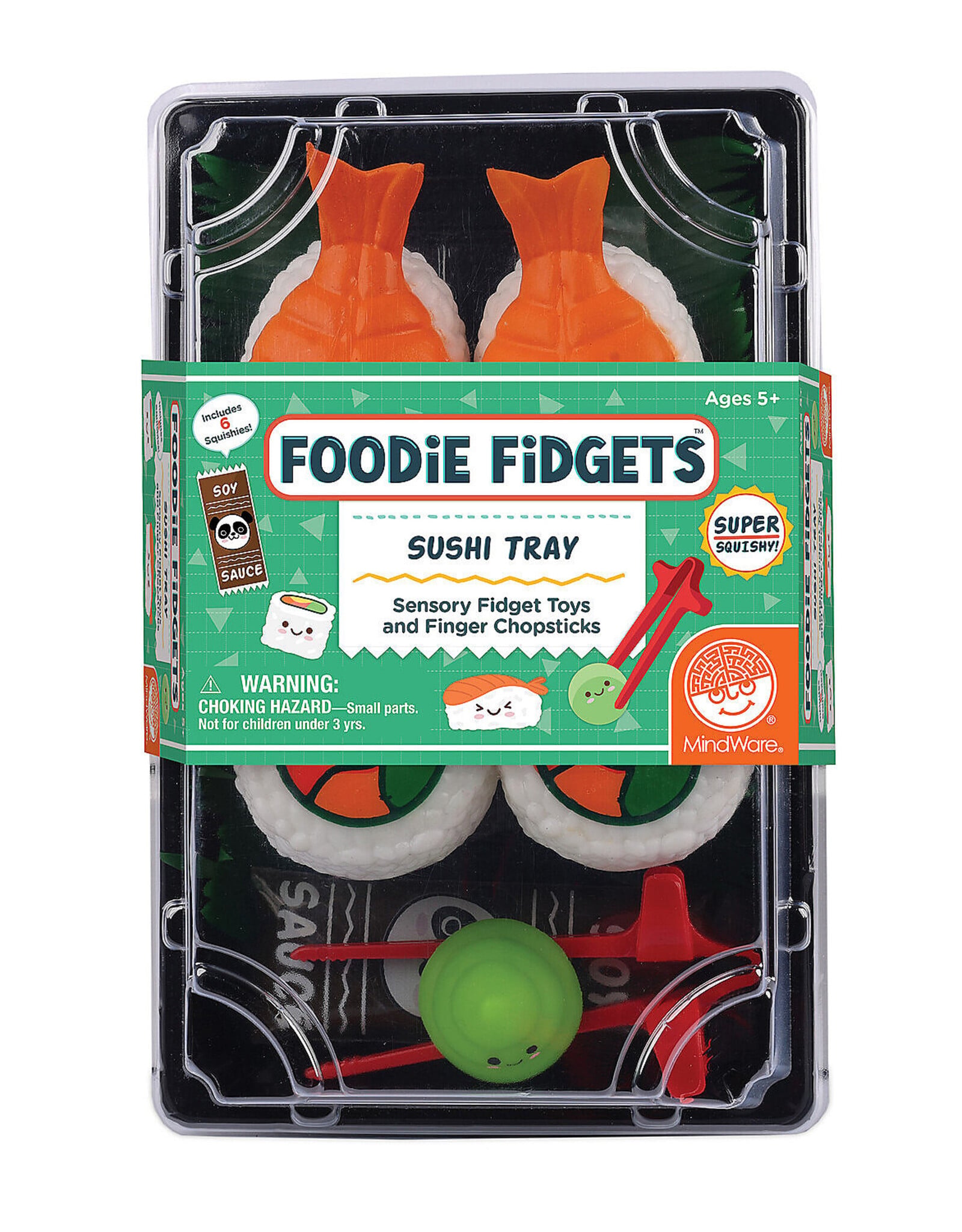 Mindware Foodie Fidgets: Sushi Tray