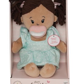 The Manhattan Toy Company Love, Stella Beige Doll with Brown Pigtails