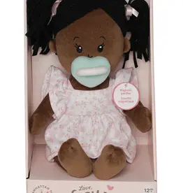 The Manhattan Toy Company Love, Stella Brown Doll with Black Pigtails