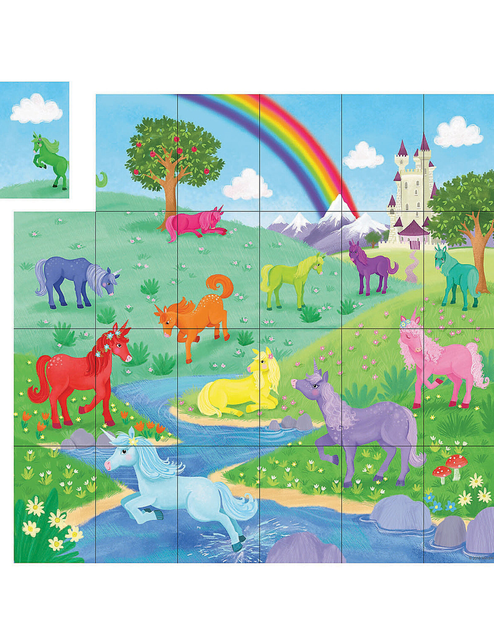 Peaceable Kingdom Match Up: Unicorn