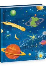 Peaceable Kingdom Locked Diary: Glow-in-the-dark Deep Space