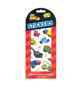 Peaceable Kingdom Stickers: Construction Trucks