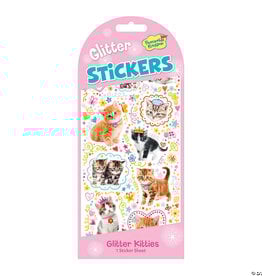 Peaceable Kingdom Glitter Stickers: Kitties