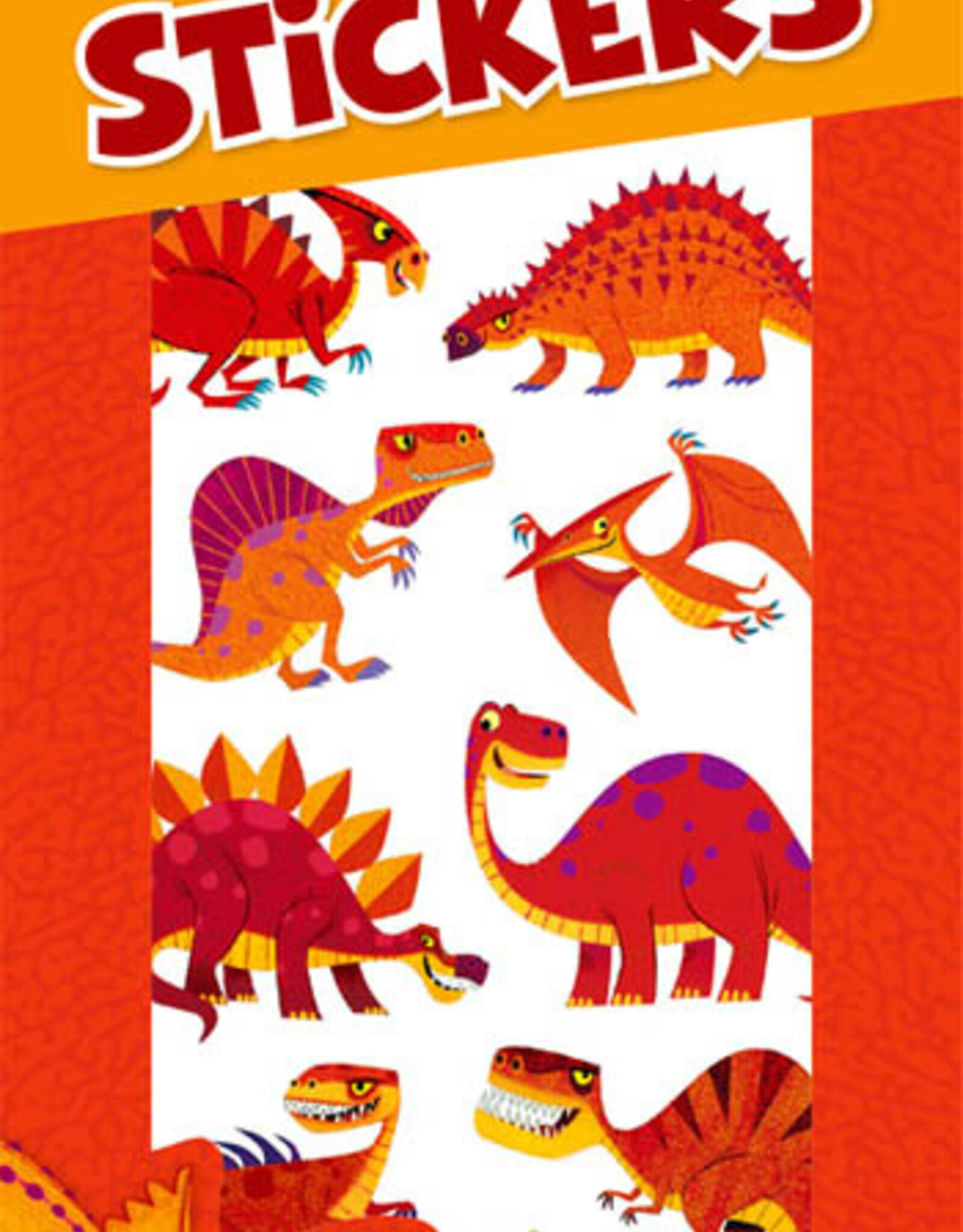 Peaceable Kingdom Scratch & Sniff Stickers: Red Hot Dinos