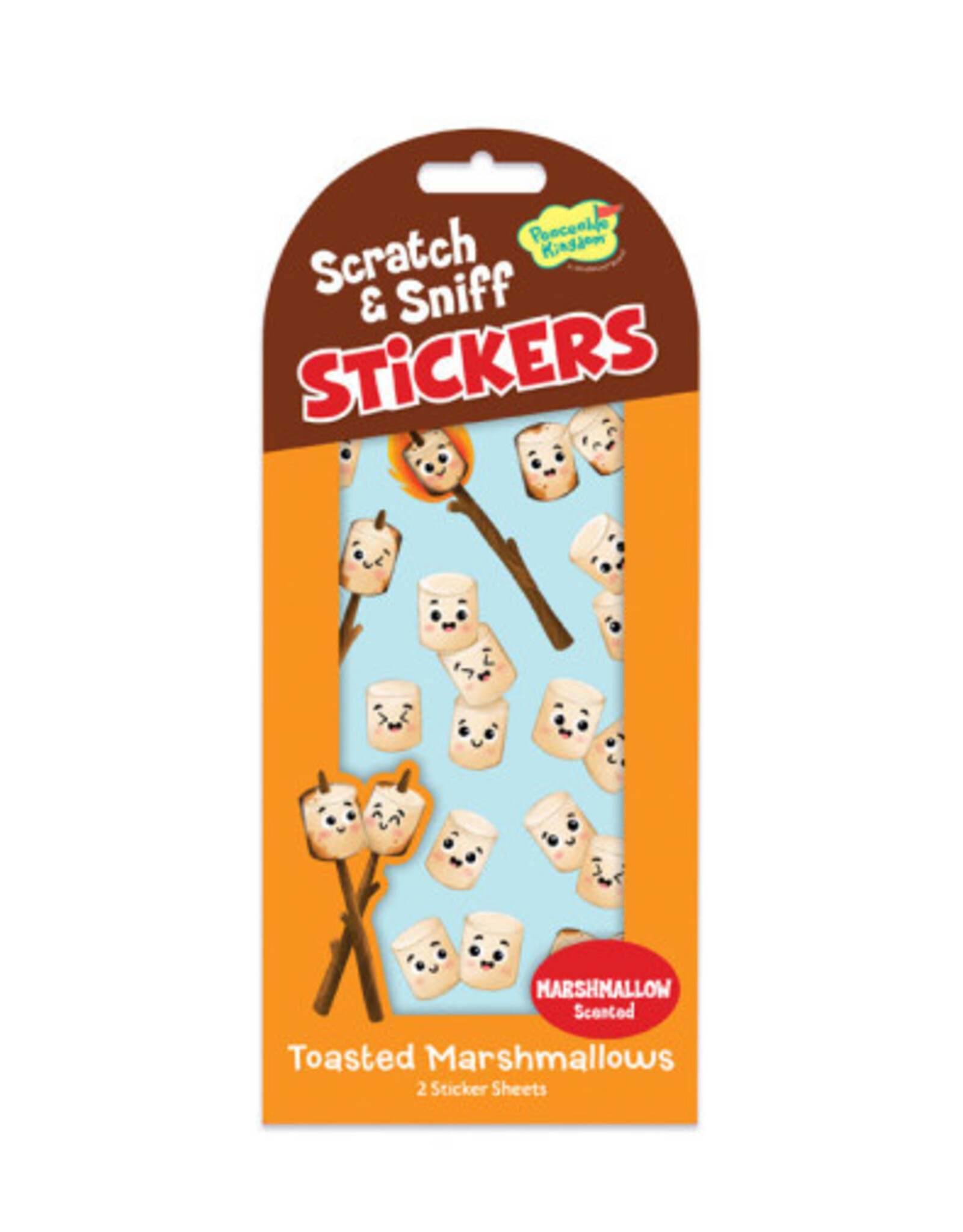 Peaceable Kingdom Scratch & Sniff Stickers: Toasted Marshmallows