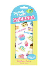 Peaceable Kingdom Scratch & Sniff Stickers: Confetti Cake