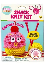 Bright Stripes Snack Knit Kit: Cupcake Cutie
