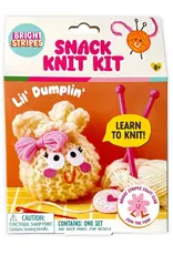 Bright Stripes Snack Knit Kit:  Lil' Dumpling