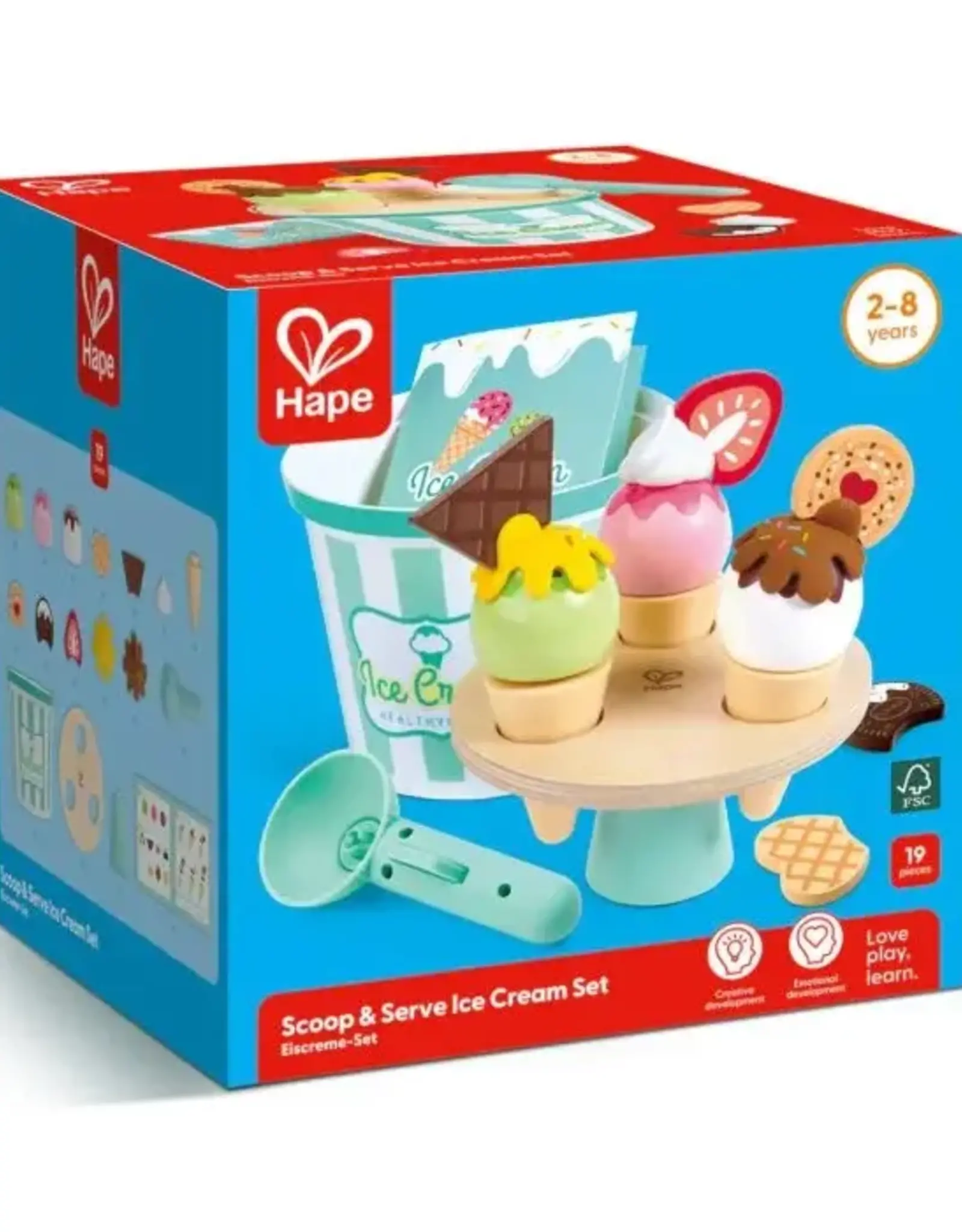 Hape Scoop & Serve Ice Cream Set