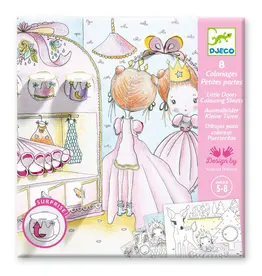 Djeco PG Coloring Pupi's Little Doors