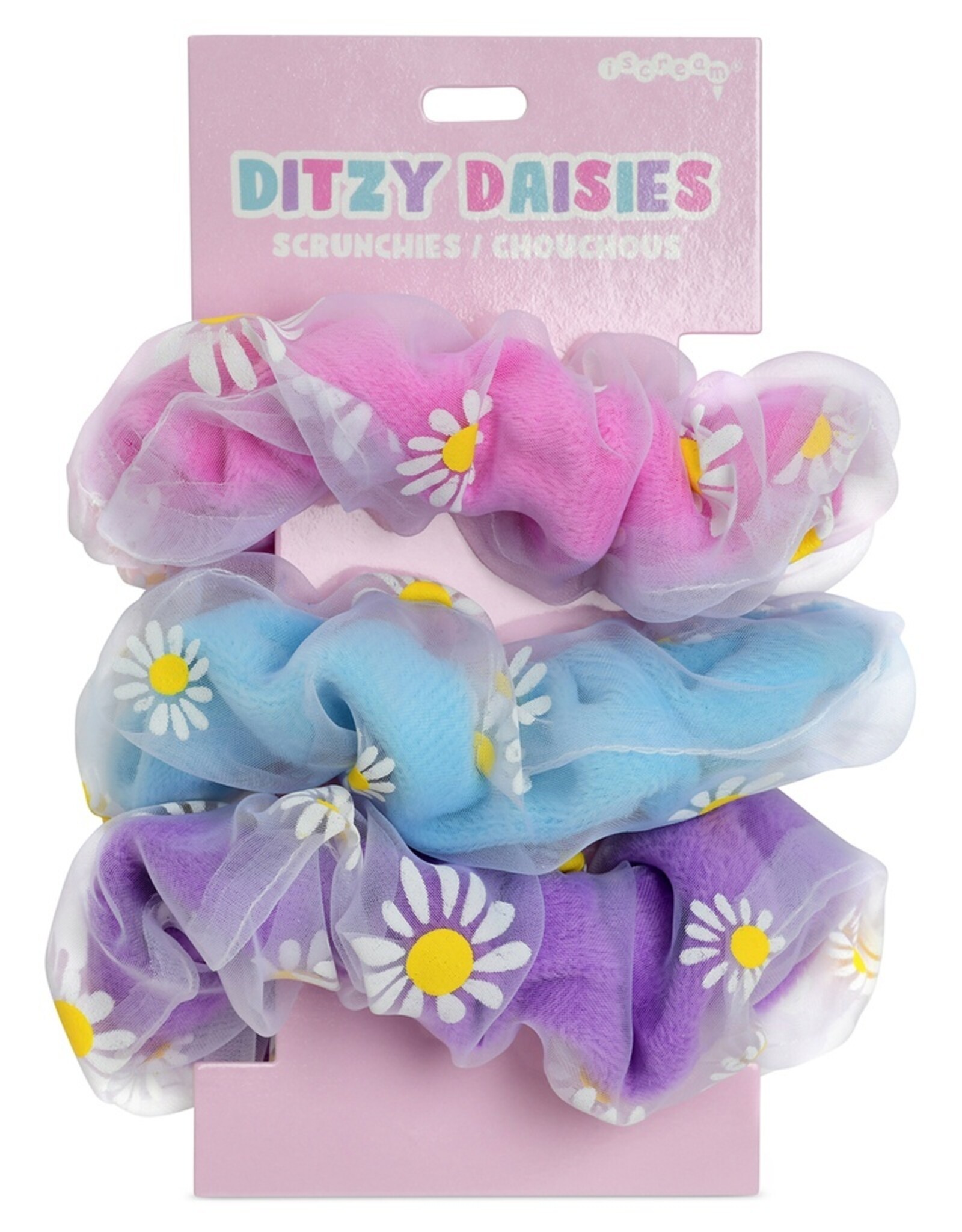 iScream Ditzy Daisies Scrunchie Set