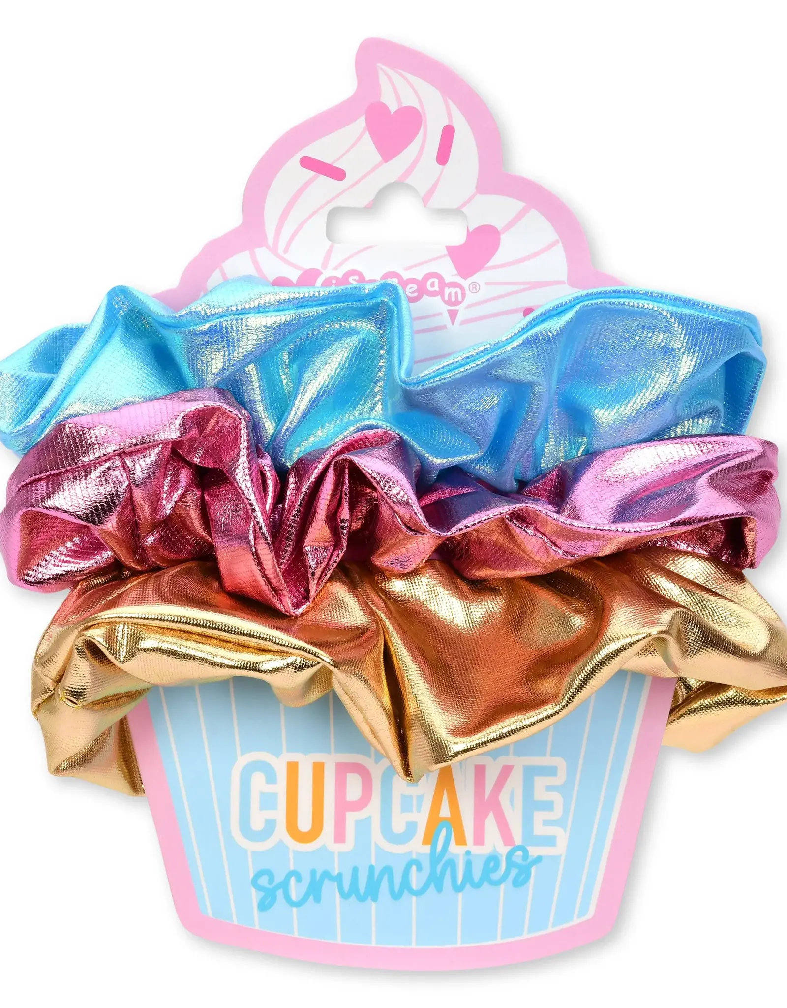 iScream Cupcake Scrunchie Set