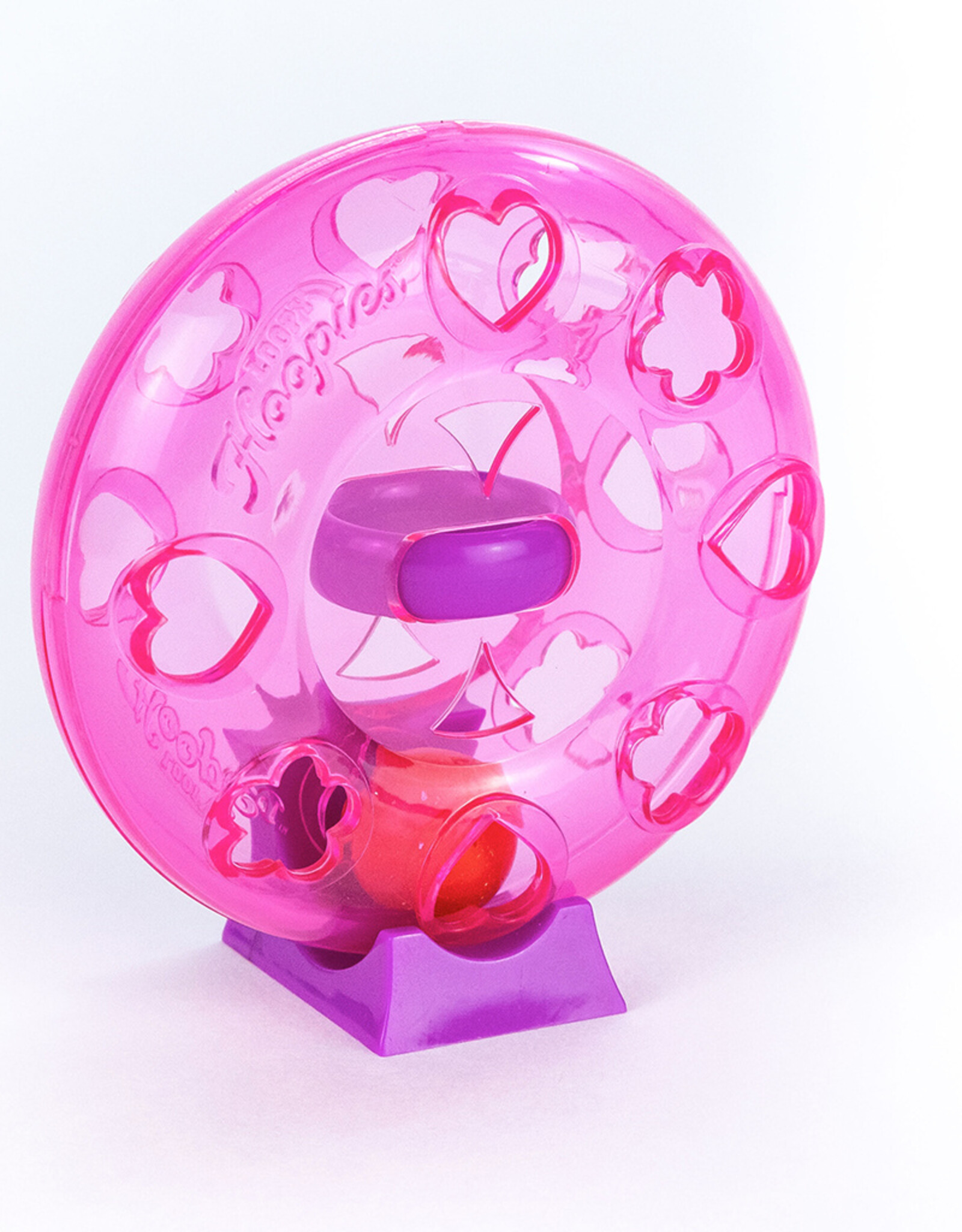 Blue Orange Loopy Hoopies Pink